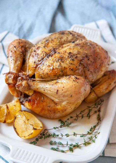 Rosemary Recipes, Maple Butter, Citrus Chicken, Paleo Chicken, Herb Butter, Easter Dinner, Whole Chicken, Gain Weight, Roast Chicken