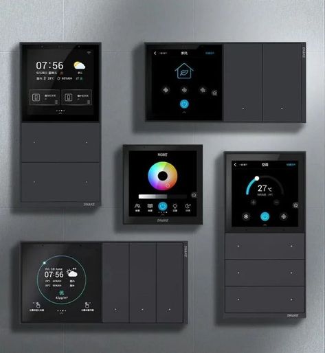 All-in-one smart control panel, integrating video intercom, home appliance, and home security & alarm, transforms any house or apartment into an easy-to-use smart home!
🔍 Multi-size high definition touch screen
📱  Customizable UI layout
🔲 Configurable physical buttons to switch scenarios
#DNAKE #smarthome #homeautomation #security #panel #intercom Smart Home Switches, Smart Panel, Digital Door Lock, Phone Humor, Video Door Phone, Smart Home Control, Smart Home Security, Control Panels, Smart Home Automation