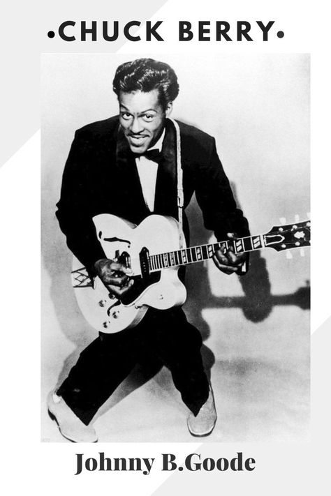 Chuck Berry - Johnny B. Goode Deep down in Louisiana close to New Orleans Way back up in the woods among the evergreens There stood a log cabin made of earth and wood Where lived a country boy named Johnny B. Goode Who never ever learned to read or write so well But he could play a guitar just like a-ringin' a bell Go go Go Johnny go go Go Johnny go go Go Johnny go go Go Johnny go go Johnny B. Goode #chuckberry1950s #chuckberryguitar #music Chuck Berry Guitar, Country Boy Names, Johnny B Goode, Johnny B, Country Boy, Chuck Berry, Could Play, A Log, Deep Down