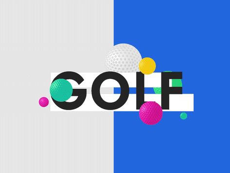 Golf animation Golf Animation, Animation Design, Creative Professional, Global Community, Golf