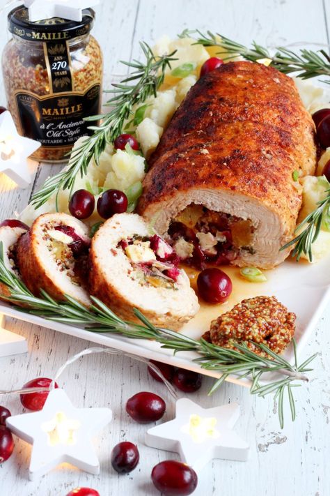 Turkey Bowls, Turkey Rolls, Turkey Roulade, Cranberry Stuffing, Ground Turkey Meal Prep, Turkey Roll, Turkey Bacon Wrap, Turkey Roll Ups, Turkey Cranberry