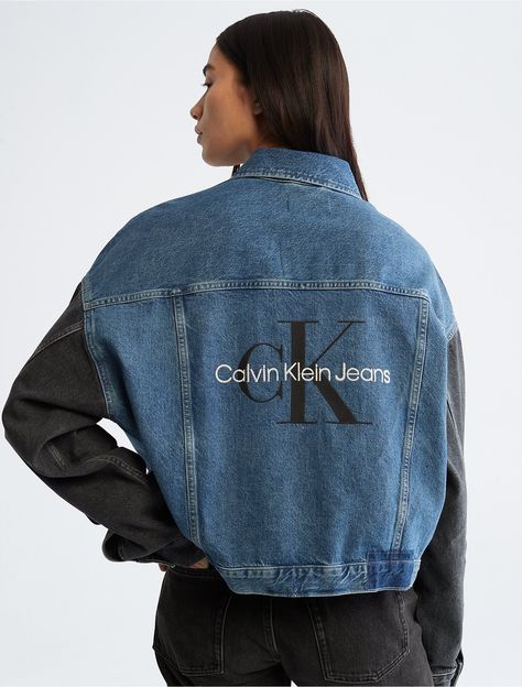 Discover great products at the best prices at Dealmoon. Calvin Klein Oversized Cropped Dual Wash Denim Jacket | Calvin Klein. Price:$115.50 at Calvin Klein Oversized Jacket, Light Blue Denim, Today Only, Monogram Logo, Metallic Logo, Embroidery Logo, Retro Inspired, Denim Wash, Coupon Codes