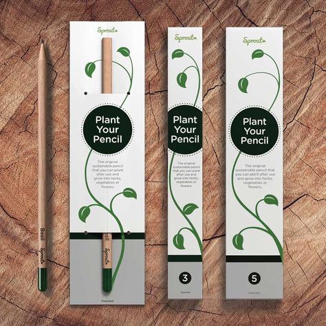 Sprout Pencils, Plantable Pencil, Coca Cola Life, Mobile Pet Grooming, Technology Posts, Promotional Pens, Custom Pencils, Digital Marketing Trends, Valentine Quotes