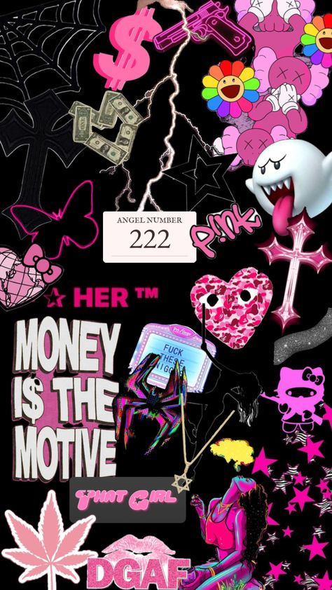 Ipad, Money, Pink, Black