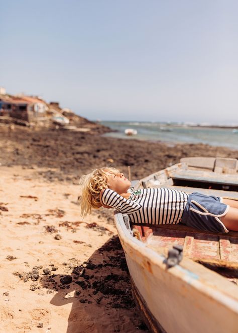 Beach Fashion Shoot, Boat Photoshoot, Beach Editorial, Beach Trends, Brand Photography Inspiration, Kid Lifestyle, Kids Summer Fashion, Beach Shoot, The Collective