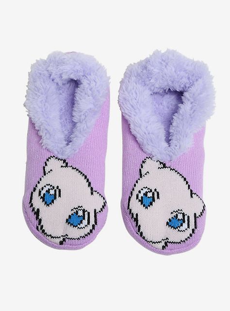 Pokemon Mew Cozy Slippers, Pokemon Slippers, Pokemon Mew, Cozy Slippers, Girls Sleepwear, Cozy Socks, Slippers Cozy, Cute Socks, Girls Socks, Socks And Tights