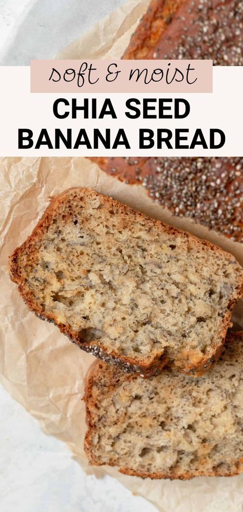 Chia Pudding Recipes Healthy, Chia Recipe, Chia Seed Recipes, Chia Pudding Recipes, Lost 100 Pounds, Healthy Banana Bread, Make Banana Bread, Banana Healthy, Healthy Sweets