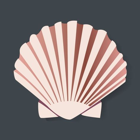 Seashell Graphic, Scarf 2023, Therapy Branding, Biomimicry Design, Kokomi Icon, Shell Graphic, Product Design Trends, Salon Logo Design, Pod Design