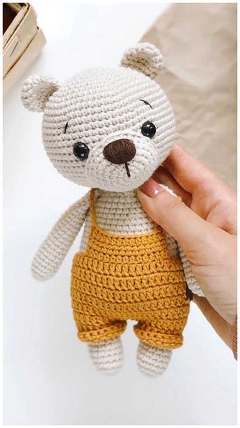 Amigurumi Bear with Bag Free Pattern - Free Amigurumi Crochet Bear Pattern Free Amigurumi, Amigurumi Teddy Bear Free Pattern, Teddy Bear Crochet Pattern Free, Crochet Bear Free Pattern, Crochet Bear Pattern Free, Bear Crochet Pattern Free, Amigurumi Bear Free Pattern, Teddy Bear Amigurumi Free Pattern, Bear Amigurumi Free Pattern