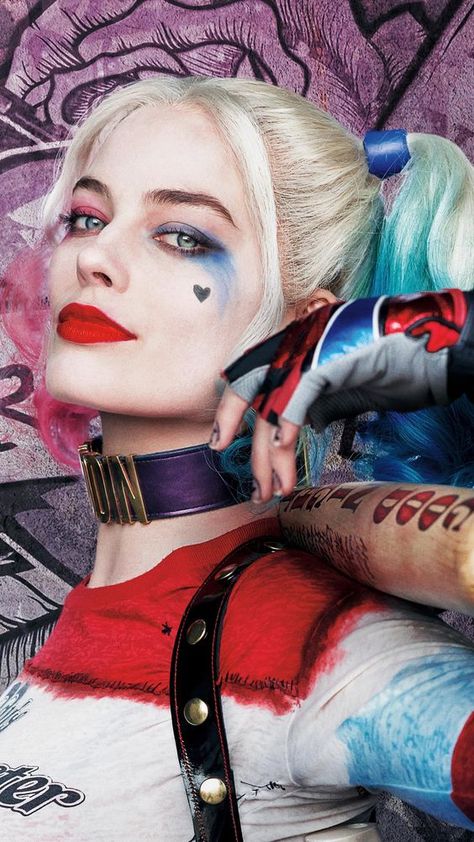 Iphone 7 Wallpaper, Joker Y Harley Quinn, Harley Quinn Makeup, Halloweenský Makeup, Harley Quinn Halloween, 7 Wallpaper, Margot Robbie Harley Quinn, Margot Robbie Harley, Best Wallpaper Hd