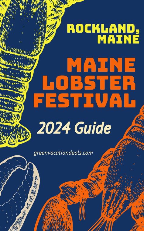 Maine Lobster Festival Guide. Food, marketplace, cooking contests, parade, entertainment, kids area, art, goddess coronation, crate race, etc Lobster Festival, Maine Lobster Festival, Mount Katahdin, Rockland Maine, Festival Guide, Maine Art, Maine Vacation, Maine Travel, Maine Lobster