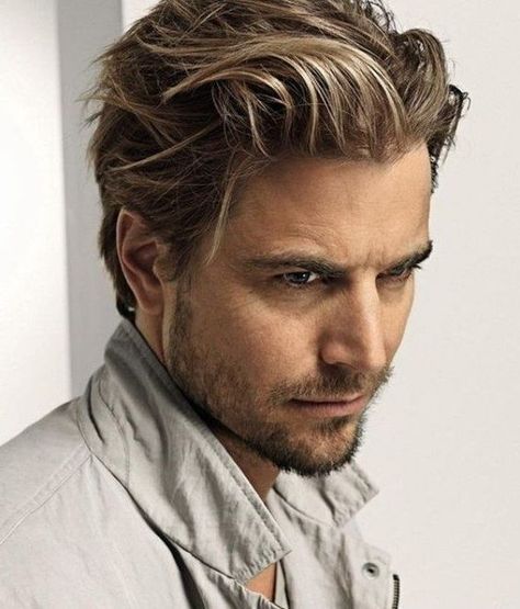 Men Blonde Hair, Mens Hairstyles Medium, Mens Hairstyles Thick Hair, Hot Hair Colors, 2015 Hairstyles, Popular Haircuts, Hair Styles 2017, Corte De Cabelo Masculino, Long Hairstyles