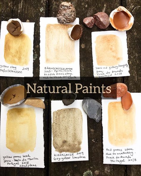 How to make natural pigments from foraged raw resources Make Watercolor Paint, How To Make Ink, Ecology Art, Tinta Natural, Homemade Paint, Painting Portraits, Natural Dye Fabric, Eco Dyeing, Expressing Love