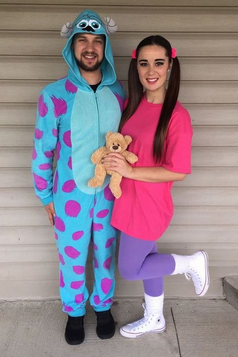 Disney Couple Costumes, Cute Couples Costumes, Halloween Costumes Diy Couples, Bff Halloween Costumes, Couple Costumes, Fantasia Disney, Duo Halloween Costumes, Couples Halloween Outfits, Holloween Costume