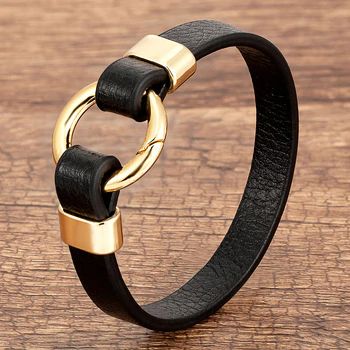 Male Gifts, Simple Leather Bracelet, Edgy Accessories, Mens Gold Jewelry, Genuine Leather Bracelet, Mens Gold Rings, Simple Leather, Cover Iphone, White Gold Chains