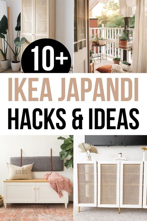 Bedroom Ikea Ideas, Ikea Japandi, Japandi Ikea, Japandi Bathroom Design, Ikea Hack Living Room, Japandi Bedroom Ideas, Japandi Living Room Design, Japandi Bedroom Design, Japanese Style Bedroom