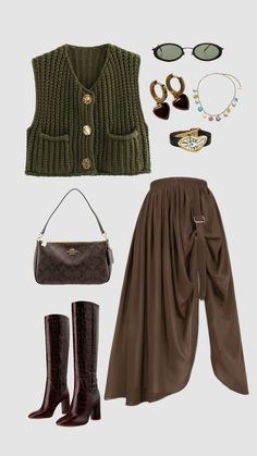 Earthy Fashion Aesthetic, Cool Business Casual Outfits, Fall Earthy Outfits, Busy Mom Outfits, Rich Clothes, Earthy Outfits, Ootd Fall, Casual Preppy Outfits, Miami Fashion