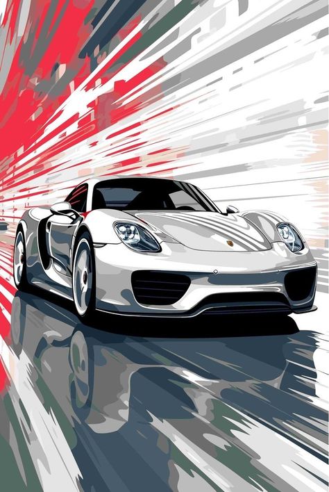 Aesthetic Porsche, Porsche Garage, Porsche Gt3 Rs, Cars Interior, Aesthetic Car, Cool Car Drawings, Porsche Classic, Car Artwork, Cool Car Pictures