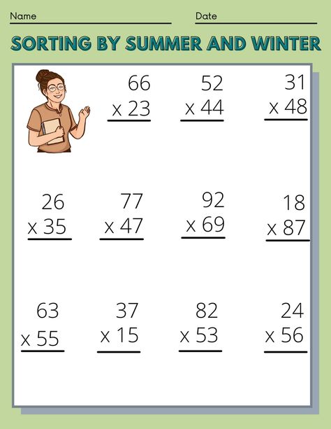 Long Multiplication Sums Worksheet | FREE Download Check more at https://kto5education.com/long-multiplication-sums-worksheet/ Multiplication Sums, 7 Multiplication, Long Multiplication Worksheets, 6 Multiplication, Multiplication Sheets, Maths Sums, Long Multiplication, Coloring Worksheets For Kindergarten, Maths Worksheet