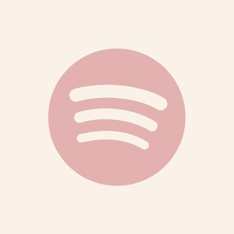 Pink Spotify Icon Aesthetic, Cute Icons Spotify, Preppy Spotify Covers, Widget Icons Aesthetic Pink, Cute Widget Covers, Cute Ipad Icons, Widget Icon Spotify, Pink Icons Spotify, Pink Aesthetic Ipad Setup