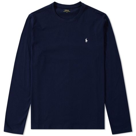 Polo Ralph Lauren Long Sleeve Crew Neck Tee ($59) ❤ liked on Polyvore featuring men's fashion, men's clothing, men's shirts, men's t-shirts, mens embroidered shirts, mens american flag shirt, men's cotton polo shirts, mens cotton t shirts and j crew mens shirts Embroidered Shirts, Mens Cotton T Shirts, Korean Street, Ralph Lauren Long Sleeve, Cotton Polo Shirt, Flag Shirt, Cotton Polo, Men's Shirts, Korean Street Fashion