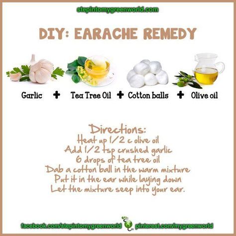 Garlic Oil For Ears, Garlic Tea, Earache Remedies, Ear Wax Buildup, Us Money, Ear Ache, Homeopathy Remedies, Lymph Massage, Ear Infections