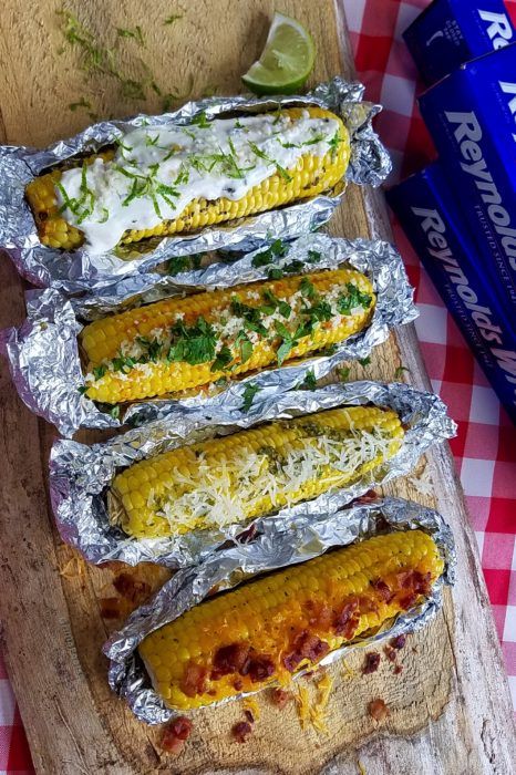 Complete instructions on how to create a Mexican Street Corn Bar from compound butters to cotija cheese. This is more of an entertaining direction than it is a recipe | Mexican Street Corn Bar | https://grillinfools.com Street Corn Bar, Smoked Corn On The Cob, Corn Bar, Butter Compound, Smoked Corn, Compound Butters, Hot Corn, Recipe Mexican, Grilling Ideas