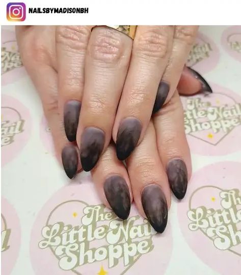 52 Chic Smokey Nail Designs for 2023 - Nerd About Town Smokey Nails Design, Smokey Nails, Nail Designs For 2023, Nail 2023, Short Nails Art, Best Nail Art, Design Nail, Nail Polish Designs, Gel Nail Designs