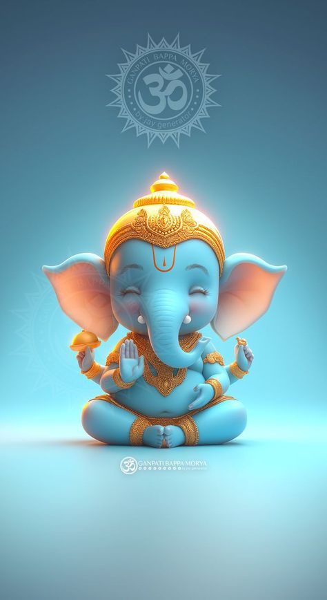 Ganesh Cute Images, Cute Ganpati Bappa Wallpapers, Ganu Bapa, Cute Ganesh Ji, Cute Ganesha, Ganesha Wallpaper, Baby Murugan Paintings, Photos Of Ganesha, Ganesh Ji Images