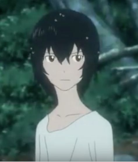 Ame the Wolf Child in the forest in the rain from Wolf Children Rain In The Forest, Ookami Kodomo No Ame To Yuki, Wolf Child, Wolf Children Ame, Studio Chizu, Mamoru Hosoda, Wolf Children, Child Boy, The Wolf