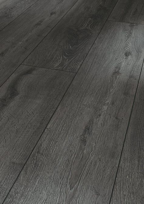 Grey Floorboards, Dark Floorboards, Dark Grey Laminate Flooring, Painted Wooden Floors, Gold Bedroom Decor, House Elements, Grey Wood Floors, Dining Room Floor, Grey Laminate