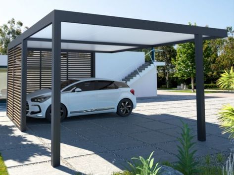 Freestanding Carport, Awning Roof, Garden Pergola, Canopy Architecture, Run In Shed, Car Shade, Front Gate Design, Front Gates, Patio Roof