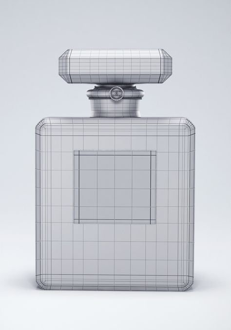 3D Product Visualization - Chanel N05 on Behance Maya Modeling, Chanel N 5, Mondrian Art, Product Visualization, Product Rendering, Polygon Modeling, Hard Surface Modeling, 3d Modeling Tutorial, Surface Modeling