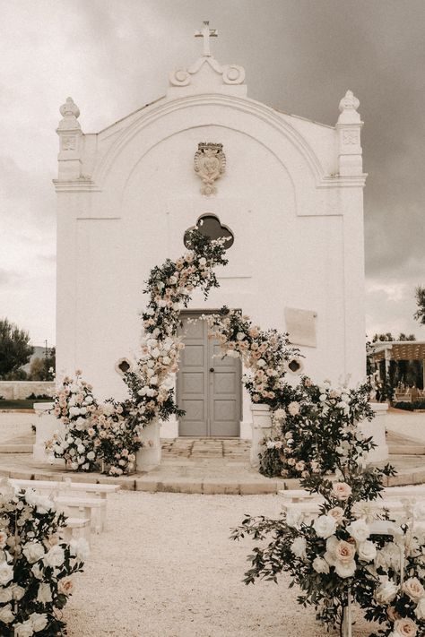 Masseria San Giovanni One Day Bridal, The Lane, Modern Romance, Whimsical Wedding, Chapel Wedding, Italian Wedding, Italy Wedding, Canberra, Ceremony Decorations