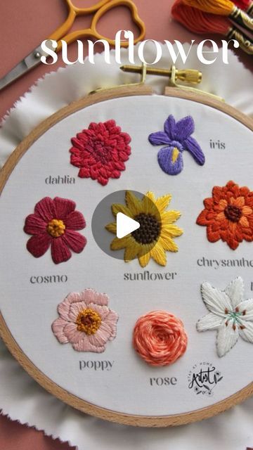 Diy Hand Embroidery, French Knot Embroidery, Green To Blue, Embroidery Videos, Hand Embroidery Flowers, French Knots, French Knot, Diy Knitting, 1k Views