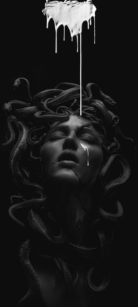 Medusa Dark Aesthetic, Dynamic Island Wallpaper 4k Dark, Manly Backgrounds Wallpapers, Medusa Wallpaper Iphone, Iphone Dynamic Island Wallpaper, Greek Gods Wallpaper Iphone, Wallpaper Dynamic Island, Wallpaper Medusa, Medusa Wallpaper