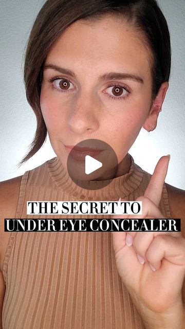 Under Eye Concealer How To Apply, Concealing Under Eye Bags, How To Use Concealer Under Eyes, How To Wear Concealer, Best Way To Apply Concealer Under Eyes, Conceal Under Eye Bags, Apply Concealer Under Eyes, Under Eye Concealer Tricks, Under Eyes