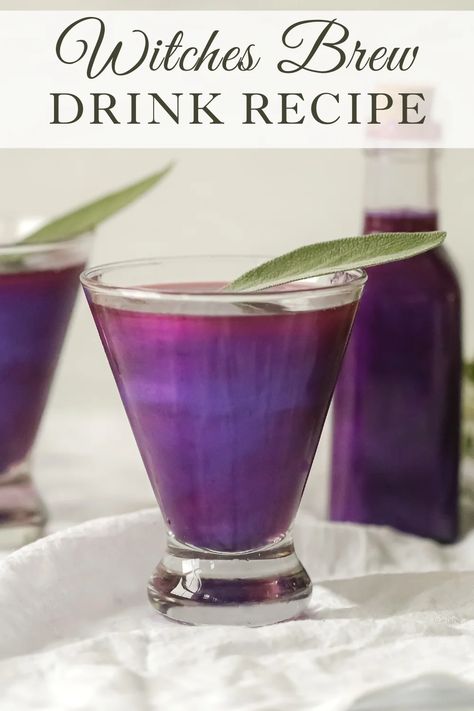 Witches Brew Drink recipe Witches Brew Recipe, Witches Brew Drink, Halloween Drink Ideas, Witch Brew Recipe, Halloween Party Drinks, Plant Vegetables, Halloween Drinks Alcohol, Halloween Drink, Boozy Drinks