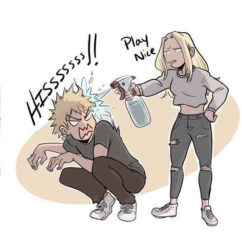 Bakucamie Family, Bakugou X Yn, Mt Lady, Atla Memes, Bakugo Katsuki Fanart Cute, Bakugou Manga, Film Anime, Bakugou Katsuki, Anime Dancer