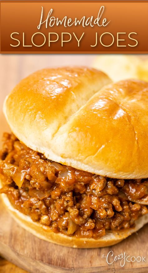 homemade sloppy joes in a large bun Chicken Gumbo Soup, Crock Pot Sloppy Joes, Sloppy Seconds, Gumbo Soup, Chicken Gumbo, Thanksgiving Menu Ideas Side Dishes, Homemade Sloppy Joes, Beef Dinners, Traditional Thanksgiving Menu