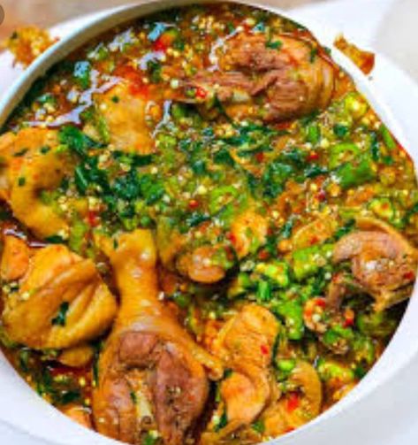 Top 15 popular Igbo Soups Okro Soup, Okra Soup Recipe, Okra Soup, Okra, Soup Recipe