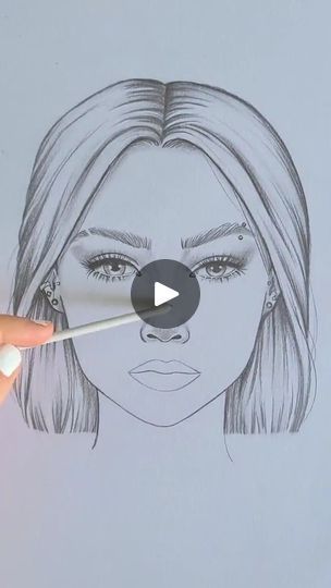 Castle Arts Drawing A Person Step By Step, How To Draw A Face For Beginners, How To Draw A Face, Face Tutorial Drawing, Sketching Faces, Face Drawing Tutorial, Draw A Face, Face Tutorial, Beginner Sketches