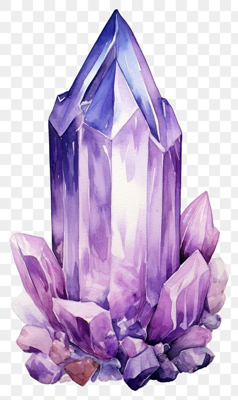 Amethyst Drawing, Png Crystal, Crystal Png, Witch Clipart, Crystal Drawing, Diamond Drawing, Magic Stones, Drawing Wallpaper, Kids Art