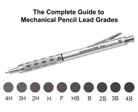 Includes How Mechanical Pencil Lead is Made, Why There Are 10 Lead Grades, Which Is the Darkest Mechanical Pencil Lead & Much More Best Mechanical Pencil, Tenth Grade, Mechanical Pencil Lead, Darkest Black Color, Pencil Lead, Wooden Pencil, Art Easel, Wooden Pencils, Home Management