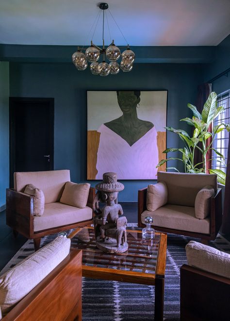 Afrocentric Decor, African Interior Design, African House, African Interior, Kehinde Wiley, American Interior, American Decor, African Decor, Lagos Nigeria