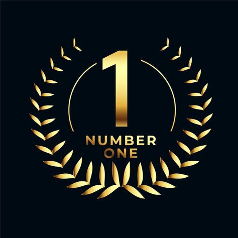 Number one golden label with leaves wrea... | Free Vector #Freepik #freevector #business #sports #award #sign Award Logo, Leaves Wreath, Vishnu Wallpapers, Beautiful Witch, Lord Vishnu Wallpapers, Champion Logo, Music Man, Cute Love Cartoons, Leaf Wreath