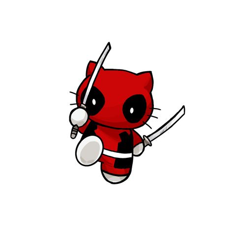 Deadpool Stickers Printable, Deadpool Widget, Deadpool Doodle, Deadpool Hello Kitty, Deadpool Cute, Deadpool Kawaii, Chibi Deadpool, Deadpool Png, Deadpool Icon