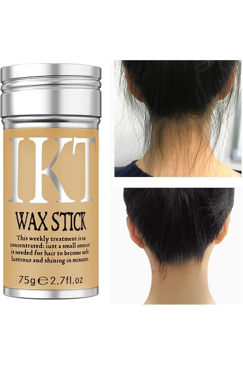 VOLLUCK Hair Wax Stick for Wigs, 2 PCS Edge Control Slick Stick Hair Pomade 2.7Oz Stick Non-greasy Styling Wax, Long Lasting, Strong Hold Temporary Hair Styling Product for Edge Frizz Wax Stick For Wigs, Slick Stick, Hair Wax Stick, Frizz Hair, Wax Stick, Edge Control, Hair Frizz, Hair Pomade, Styling Comb