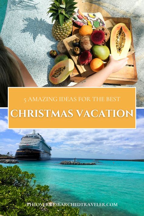 Wondering where you should go on your holiday break?  Check out our ultimate guide to the best Christmas vacation ideas, featuring top destinations and hidden gem locations! 

From charming European markets and snowy mountain retreats to tropical escapes and cozy cabins, find your perfect holiday spot.

Pin now to start planning your unforgettable Christmas vacation! 🌟🏔️🎅

#ChristmasTravel #Holidaybreak #hiddengems #WinterWonderland #TravelInspiration Christmas Vacation Dinner Ideas, Christmas Vacation Ideas, Family Christmas Vacation Ideas, Christmas Trips Instead Of Gifts, Christmas Beach Vacation, Best Family Christmas Vacations, Christmas Vacation Meme, Christmas Vacation Destinations, Best Christmas Vacations