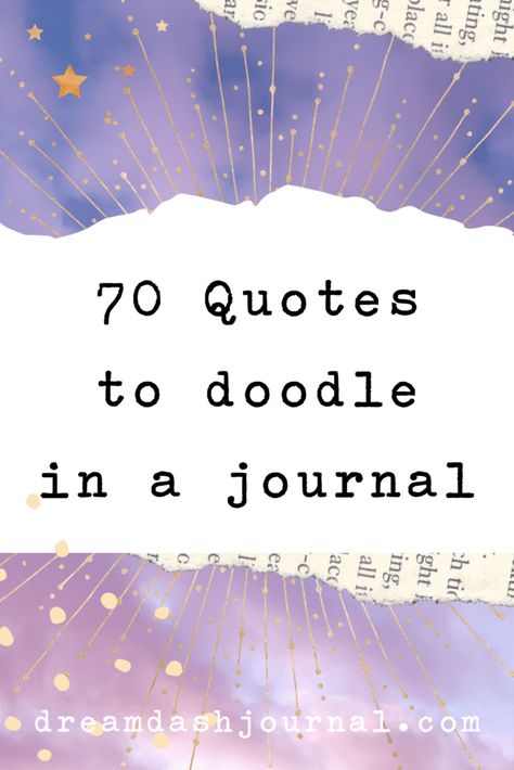 70 Quotes, Journaling Quotes, Bullet Journal Page, Art Journal Prompts, Journal Bullet, Personal Journal, Art Journal Techniques, Planner Pdf, Journal Writing Prompts